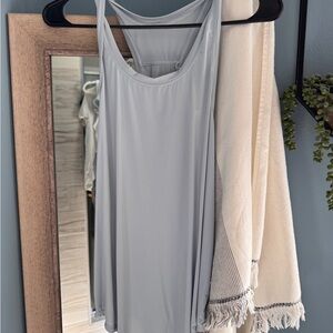 Light Gray Sleeveless Top
